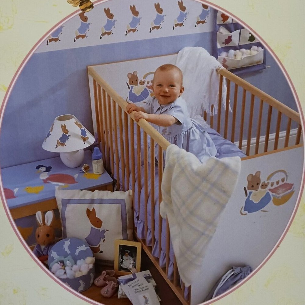 Create Your Own Peter Rabbit Nursery Paperback Beatrix Potter Like New